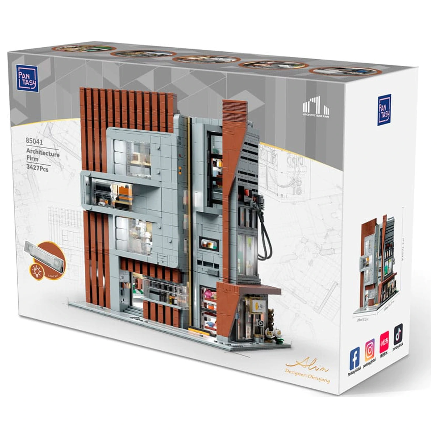 Pantasy Original Gradbeni set Arhitekturno podjetje fotografija izdelka