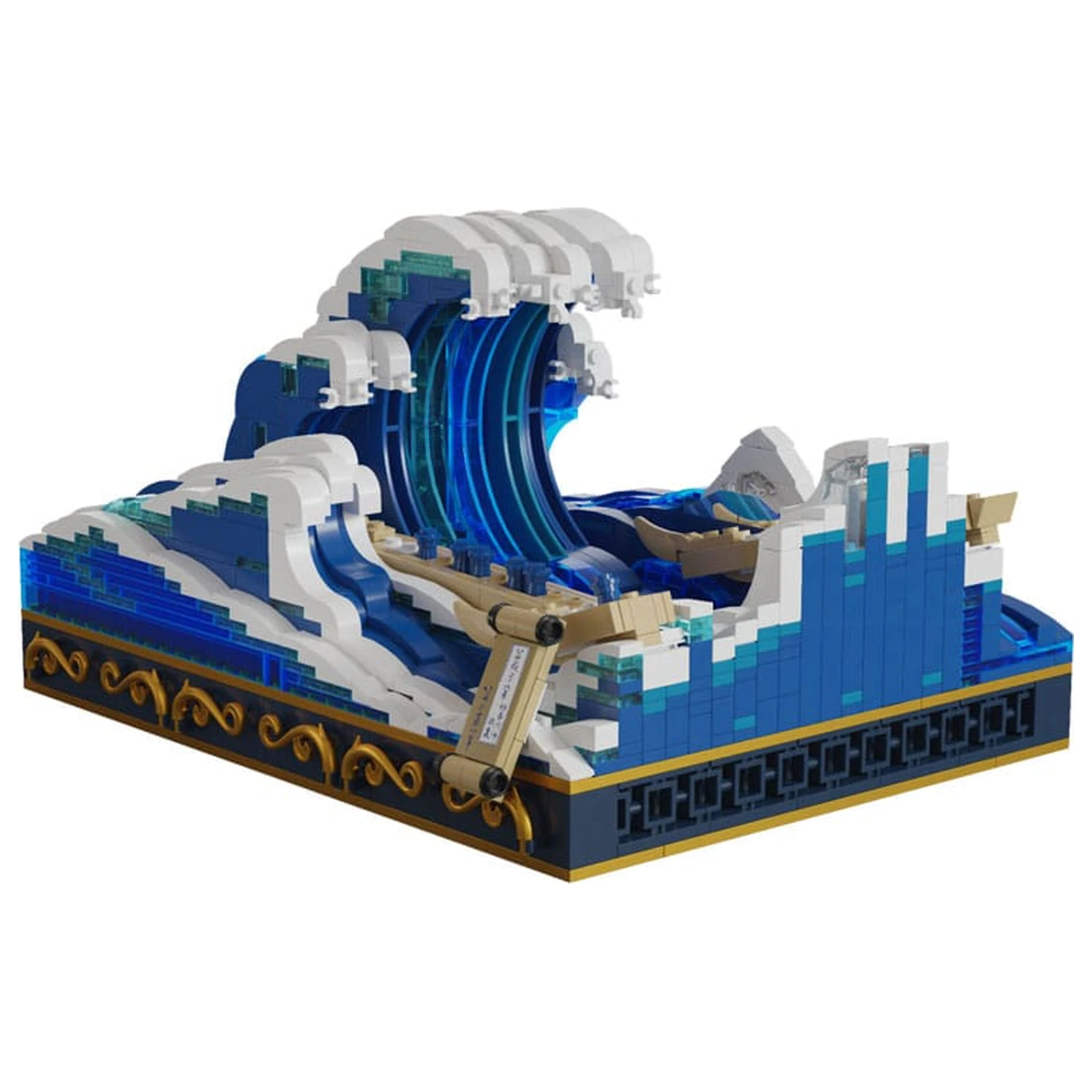 Pantasy Original Komplet za sestavljanje The Great Wave Of Kanagawa fotografija izdelka