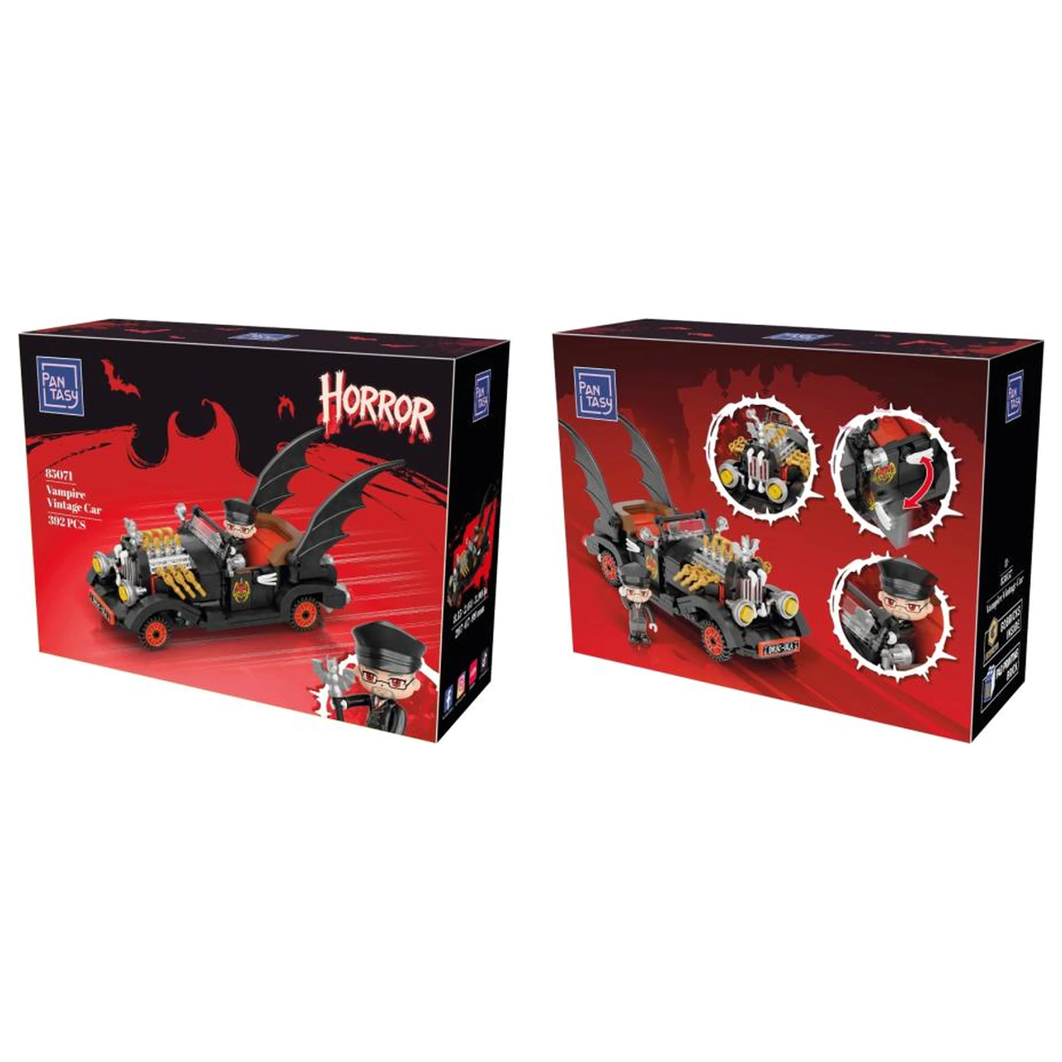 PANTASY Vampire Vintage Car gradbeni set 392 kosov fotografija izdelka