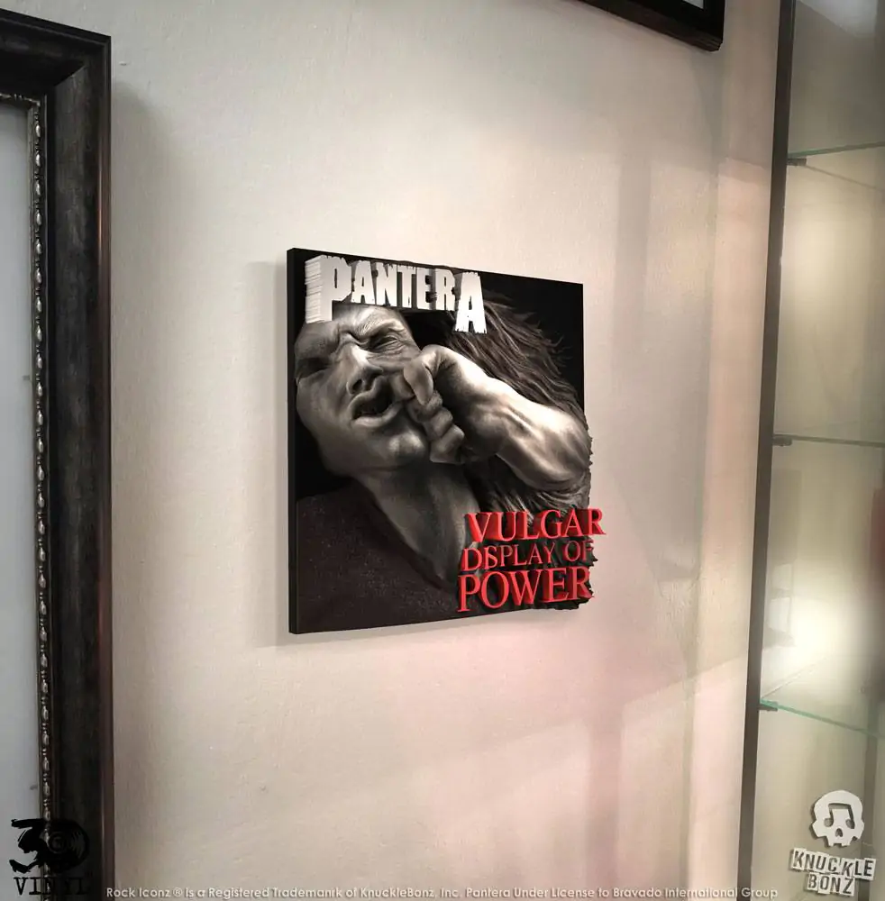 Pantera 3D Vinyl Kip Vulgar Display of Power 30 cm fotografija izdelka