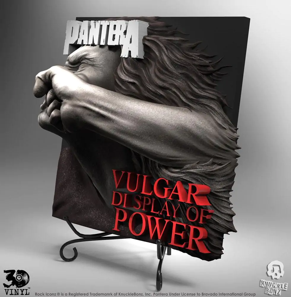 Pantera 3D Vinyl Kip Vulgar Display of Power 30 cm fotografija izdelka