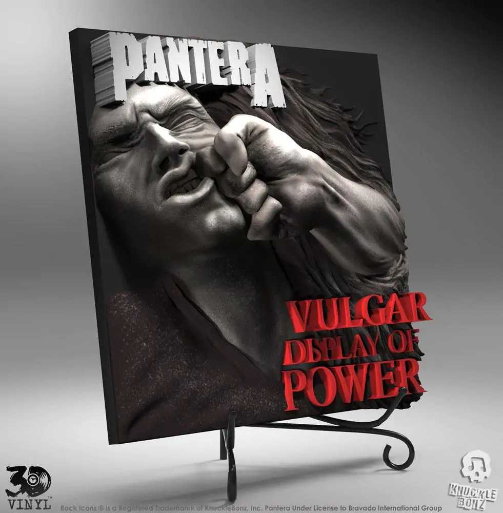 Pantera 3D Vinyl Kip Vulgar Display of Power 30 cm fotografija izdelka