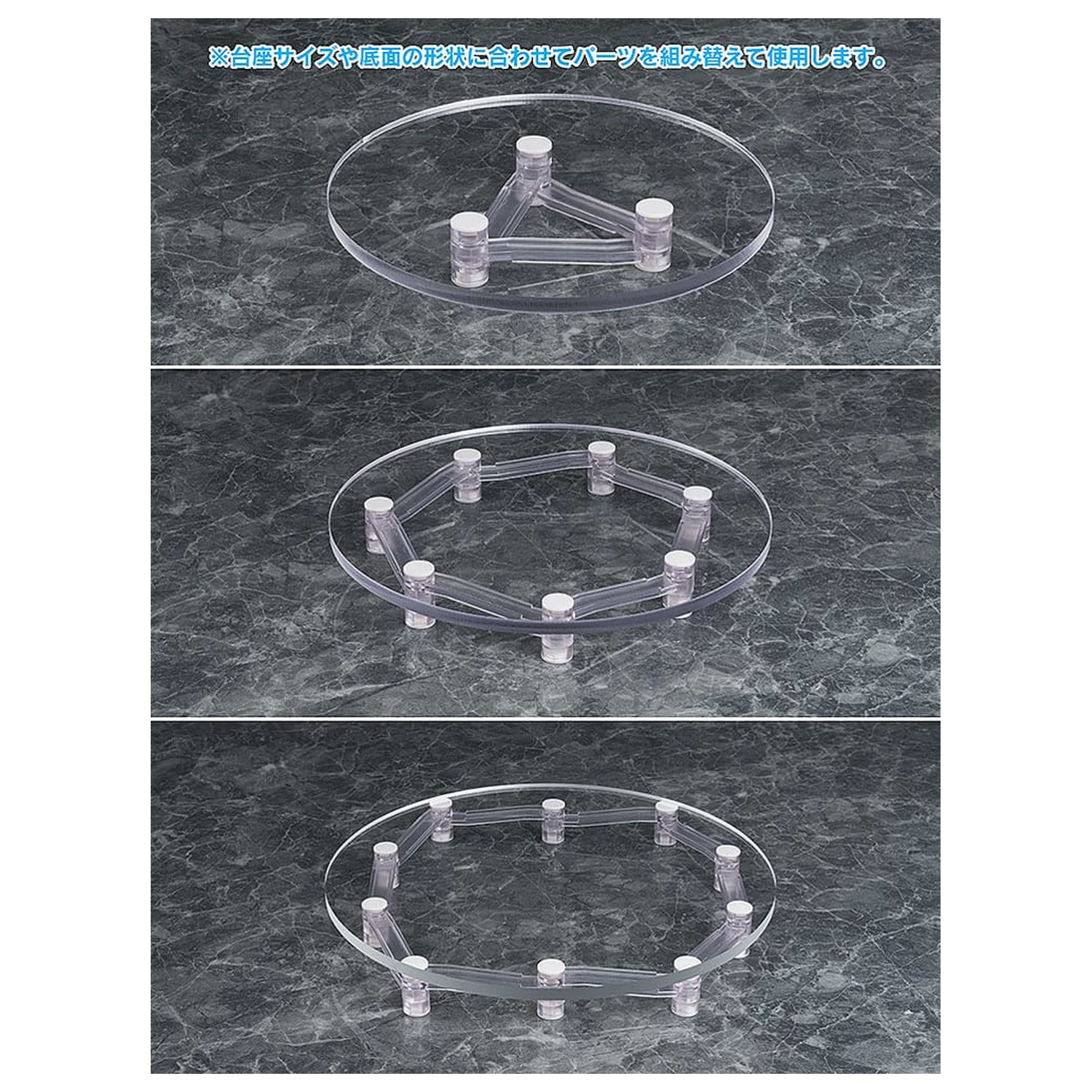 Deli za podstavek figur, plovec fotografija izdelka