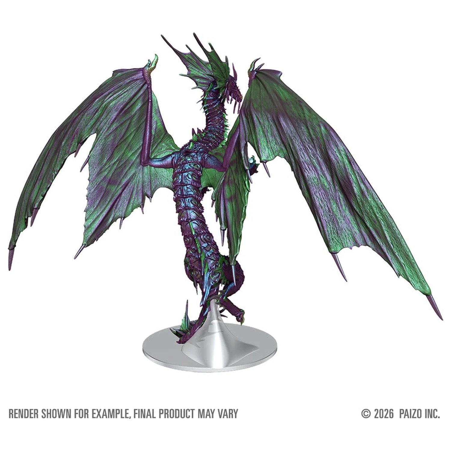Pathfinder Battles škatlaste predbarvane Miniatures Adult Mirage Dragon 23 cm fotografija izdelka