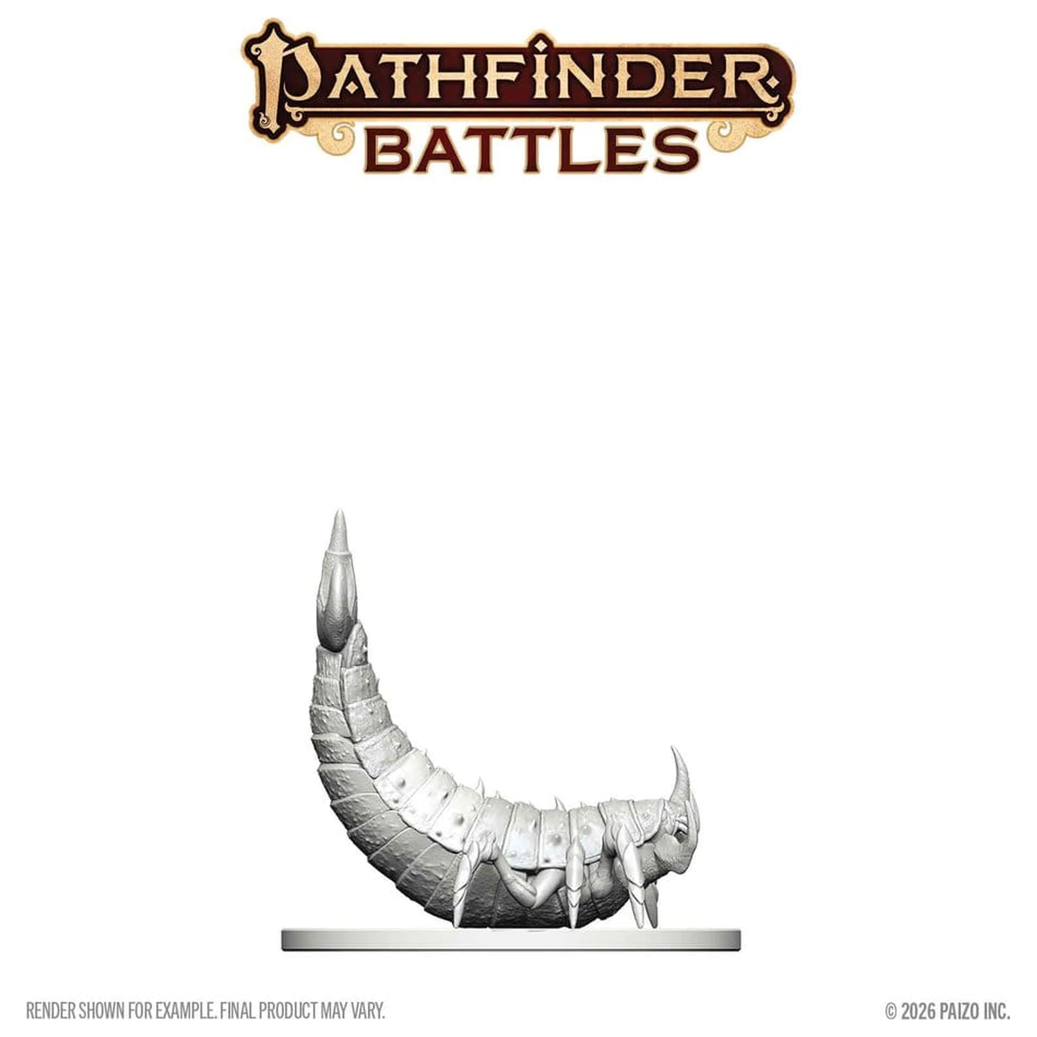 Pathfinder Battles Deep Cuts Nepobarvana miniatura Ankhrav 13 cm fotografija izdelka