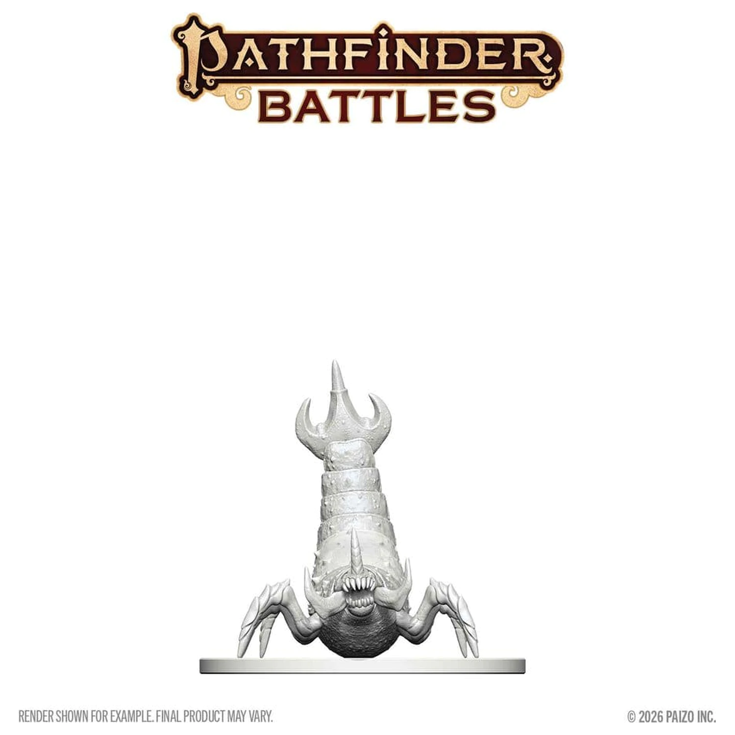 Pathfinder Battles Deep Cuts Nepobarvana miniatura Ankhrav 13 cm fotografija izdelka