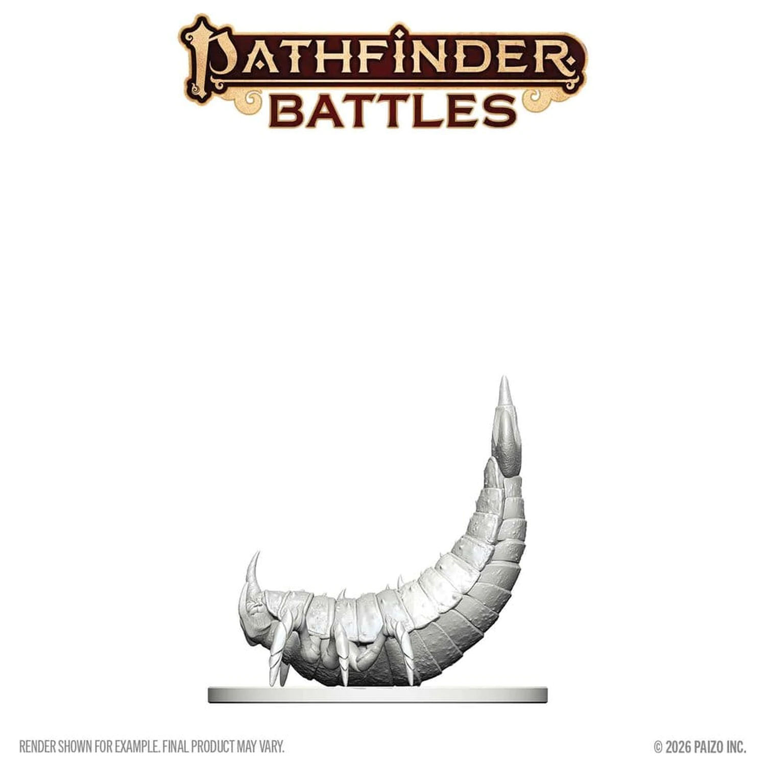 Pathfinder Battles Deep Cuts Nepobarvana miniatura Ankhrav 13 cm fotografija izdelka