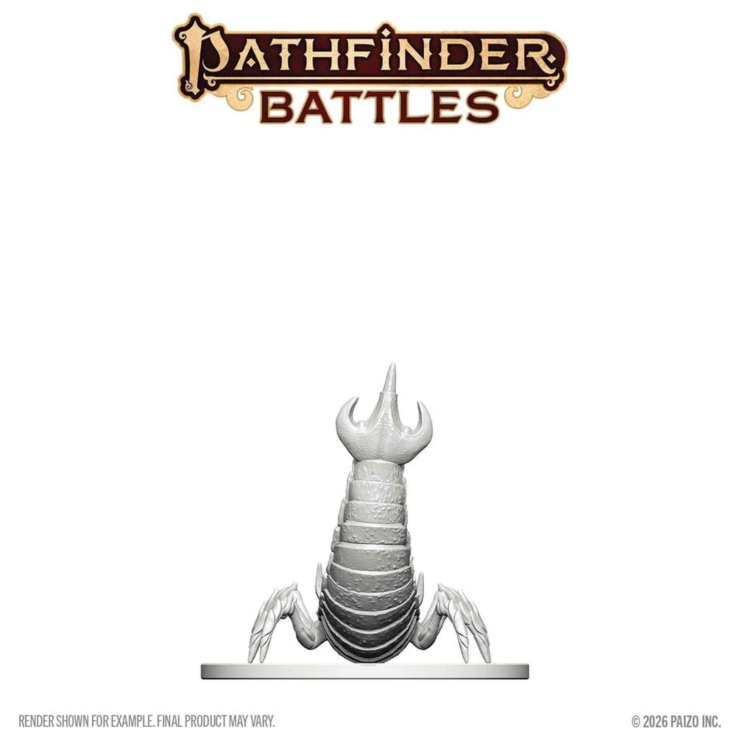 Pathfinder Battles Deep Cuts Nepobarvana miniatura Ankhrav 13 cm fotografija izdelka