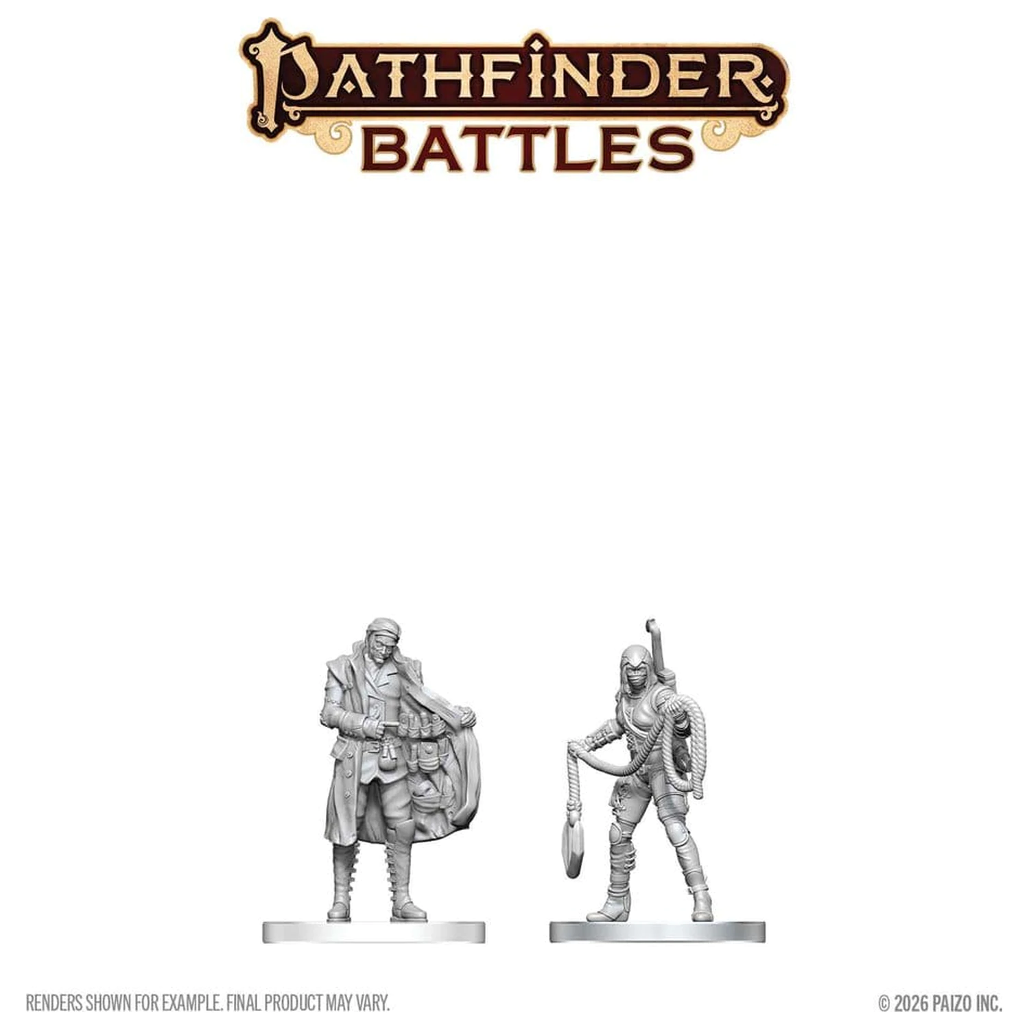 Pathfinder Battles Deep Cuts Nepobarvana miniatura roparja in preprodajalca 14 cm fotografija izdelka