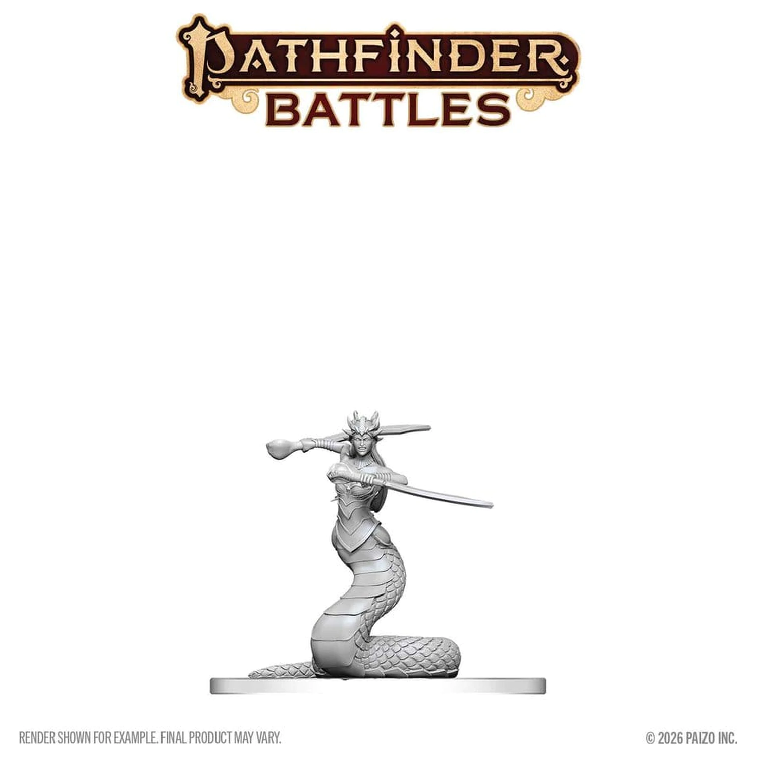 Pathfinder Battles Deep Cuts Unpainted Miniatura Lamia Matriarch 13 cm fotografija izdelka
