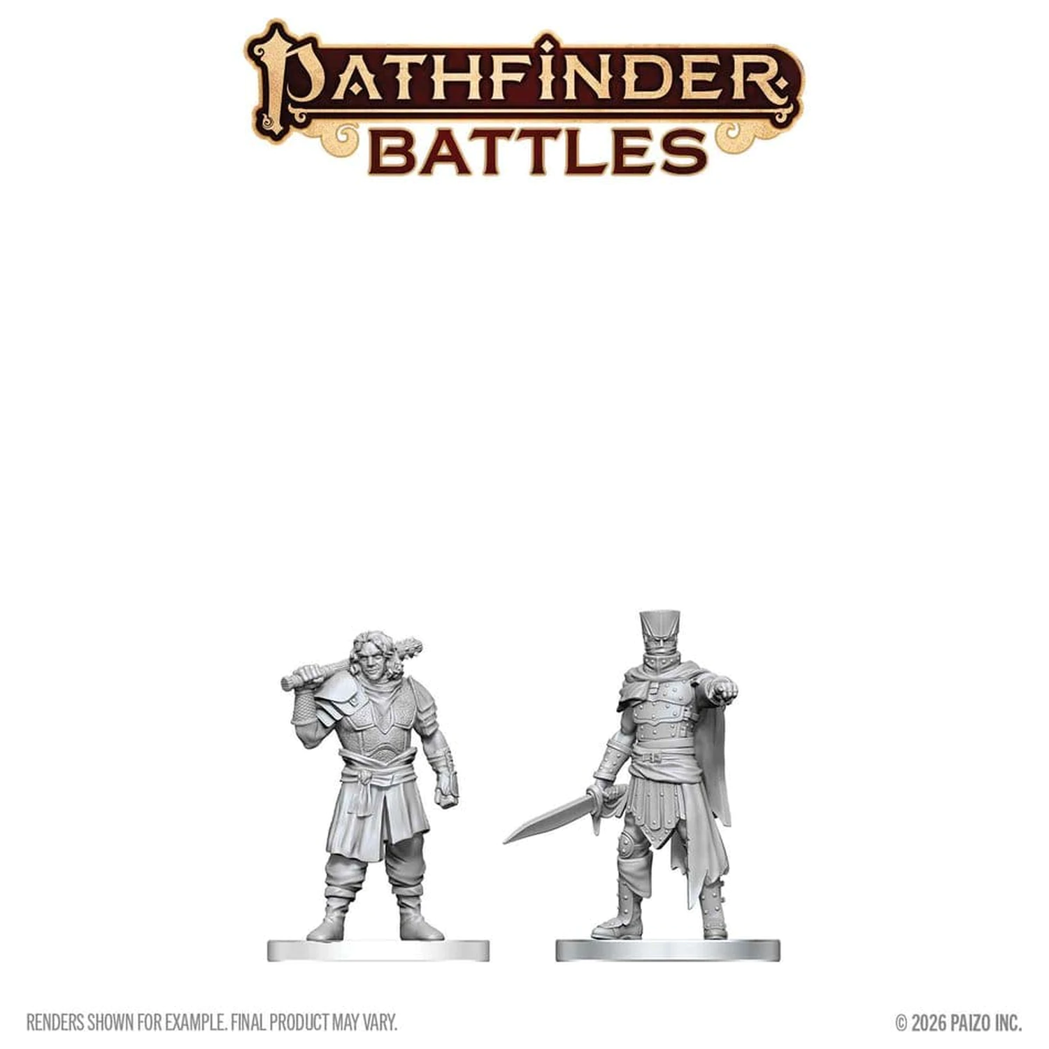 Pathfinder Battles Deep Cuts Nepobarvana Miniatura Ruffian & Gang Leader 14 cm fotografija izdelka