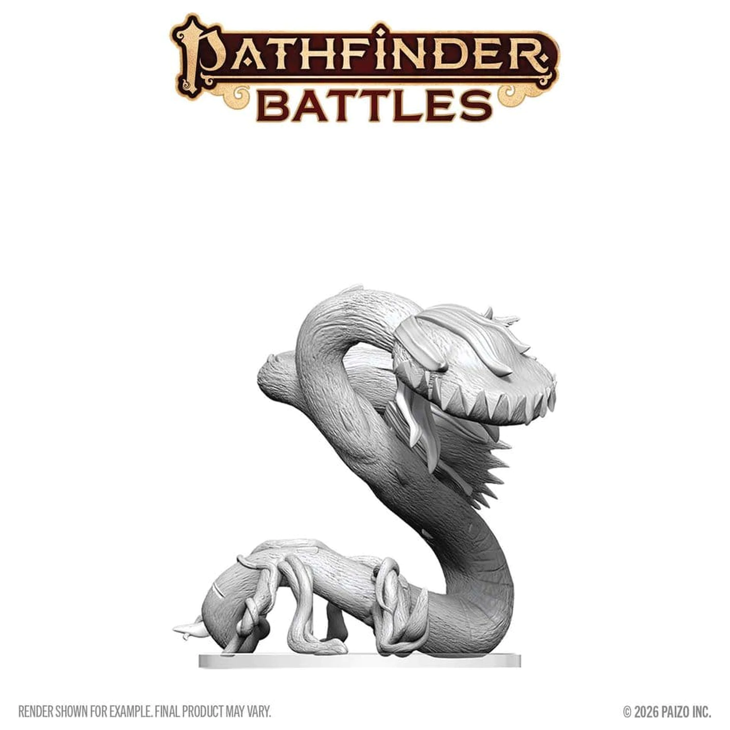 Pathfinder Battles Deep Cuts Nepobarvana miniatura Snapping Flytrap 15 cm fotografija izdelka