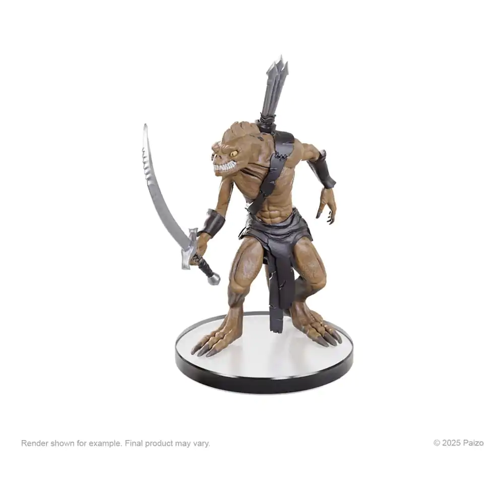 Pathfinder Battles pre-painted Miniatures 6-Pack Cave Lurkers Komplet v škatli fotografija izdelka