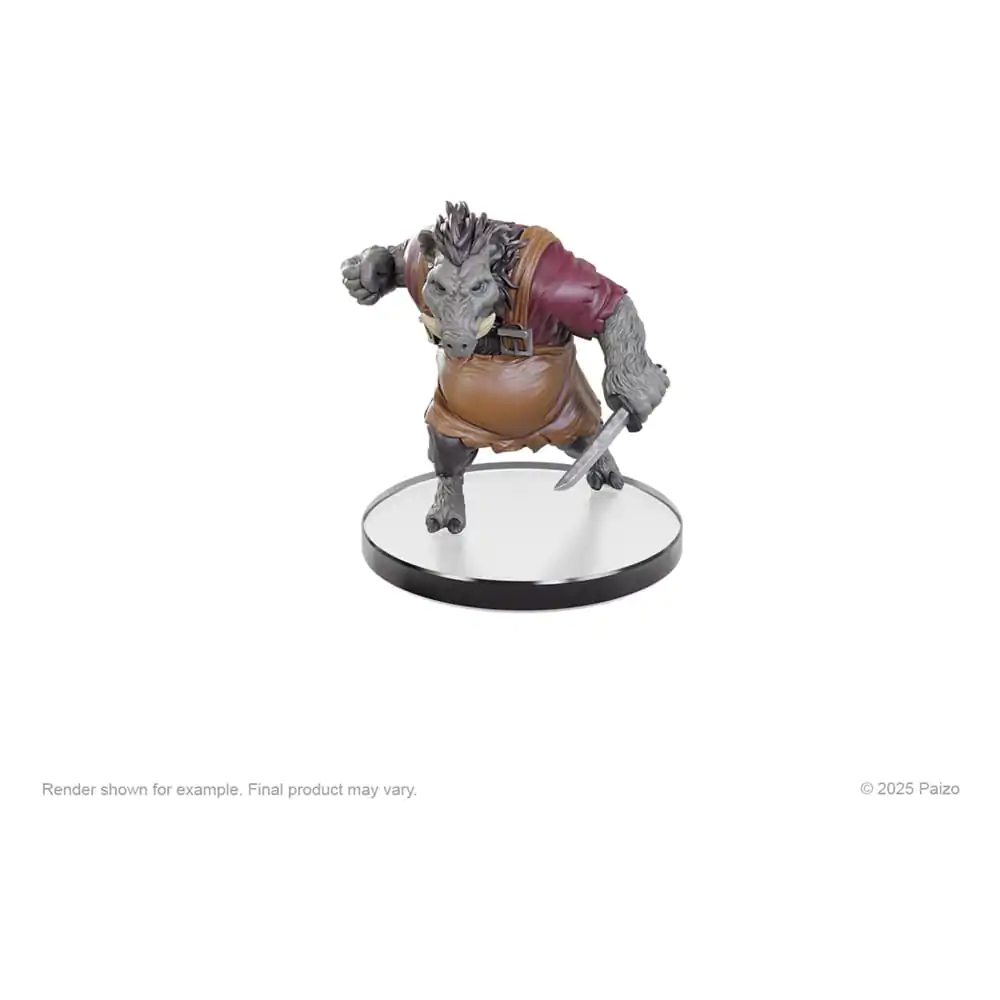 Pathfinder Battles pre-painted Miniatures 6-Pack Forest Stalkers Komplet v škatli fotografija izdelka
