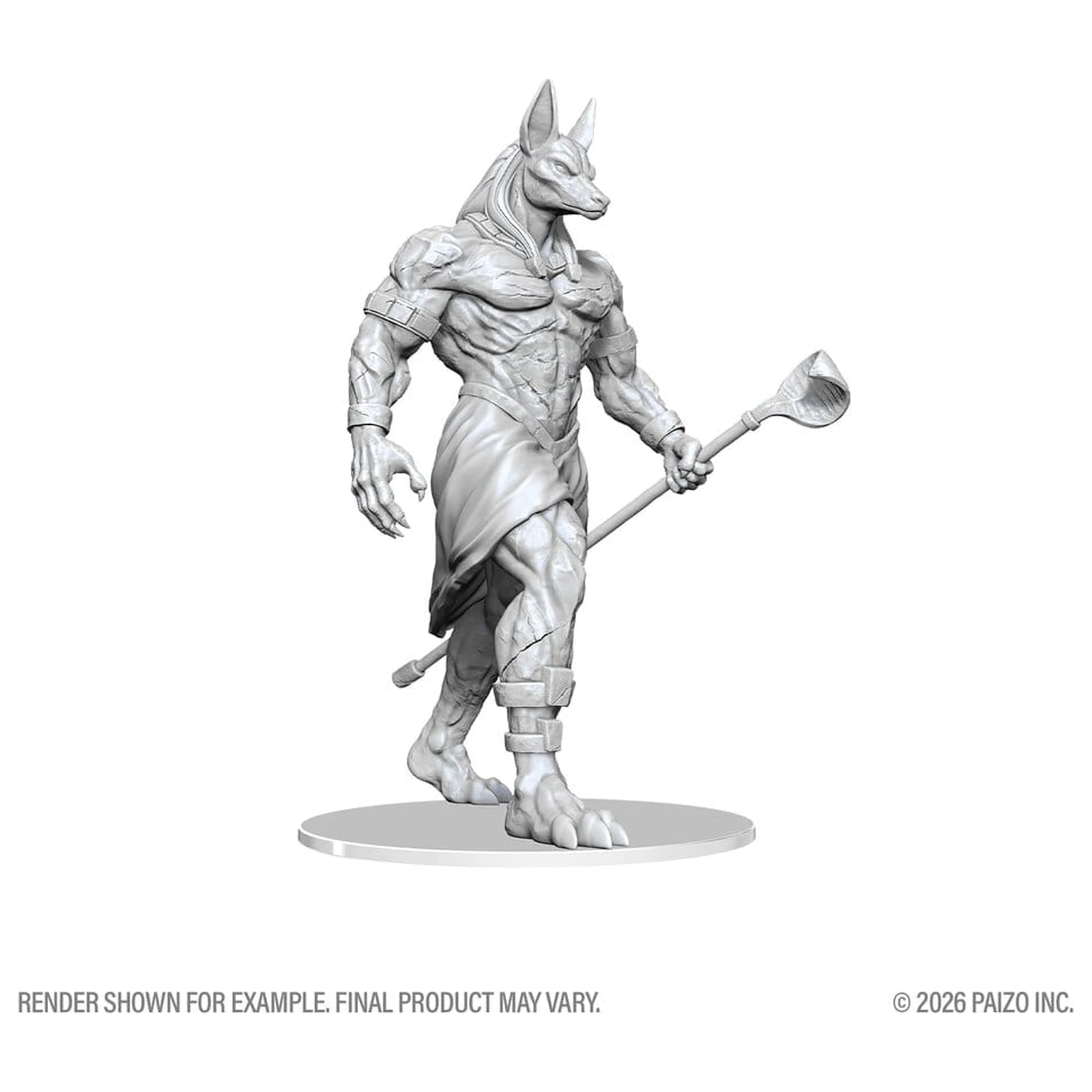 Pathfinder Deep Cuts Nepobarvana škatlasta miniatura Velikanska animirana statua fotografija izdelka