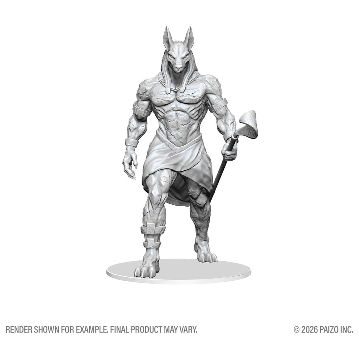 Pathfinder Deep Cuts Nepobarvana škatlasta miniatura Velikanska animirana statua fotografija izdelka