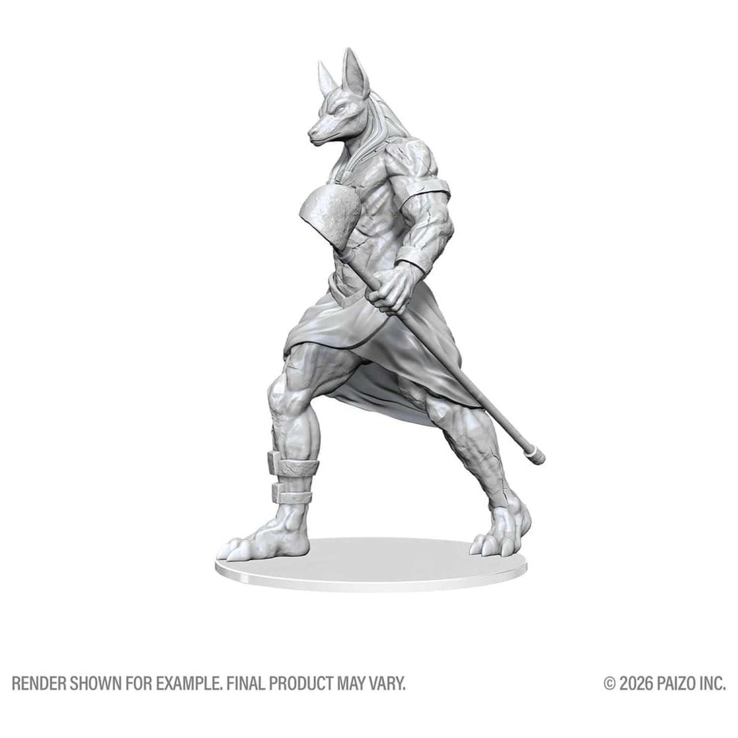 Pathfinder Deep Cuts Nepobarvana škatlasta miniatura Velikanska animirana statua fotografija izdelka