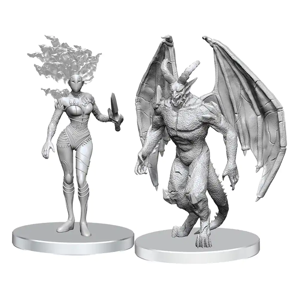 Pathfinder Deep Cuts Nepobarvane Miniature Gargoyle & Shae fotografija izdelka