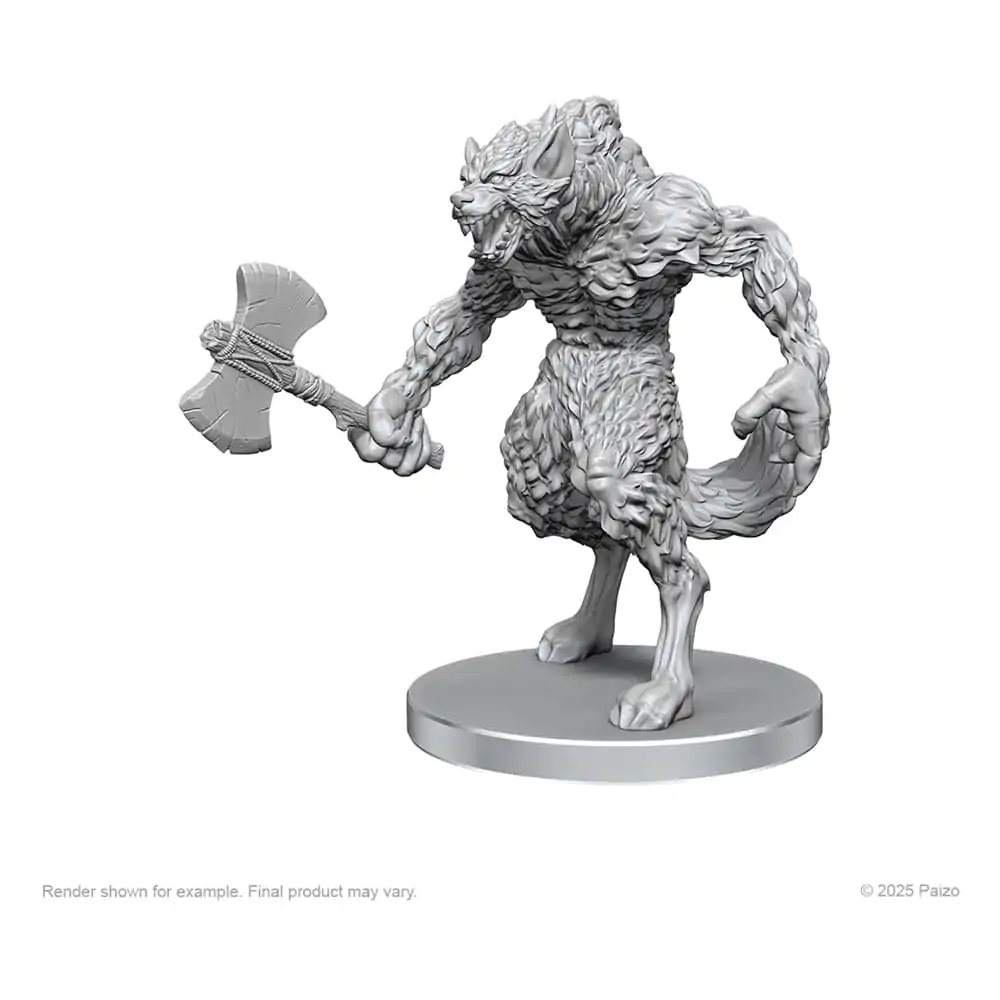 Pathfinder Deep Cuts Unpainted Miniatures Volkodlak & Prašičjelak fotografija izdelka
