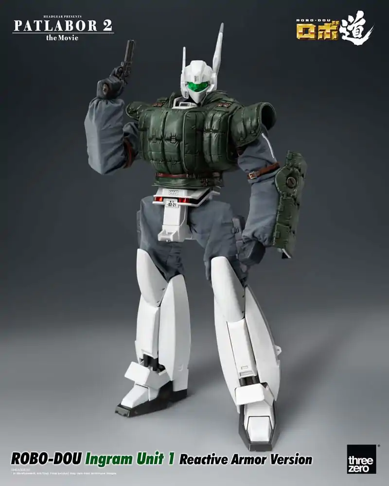 Patlabor 2: The Movie Robo-Dou akcijska figura Ingram Unit 1 Reactive Armor Version 23 cm fotografija izdelka