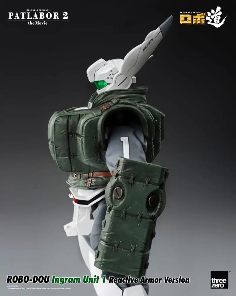 Patlabor 2: The Movie Robo-Dou akcijska figura Ingram Unit 1 Reactive Armor Version 23 cm fotografija izdelka