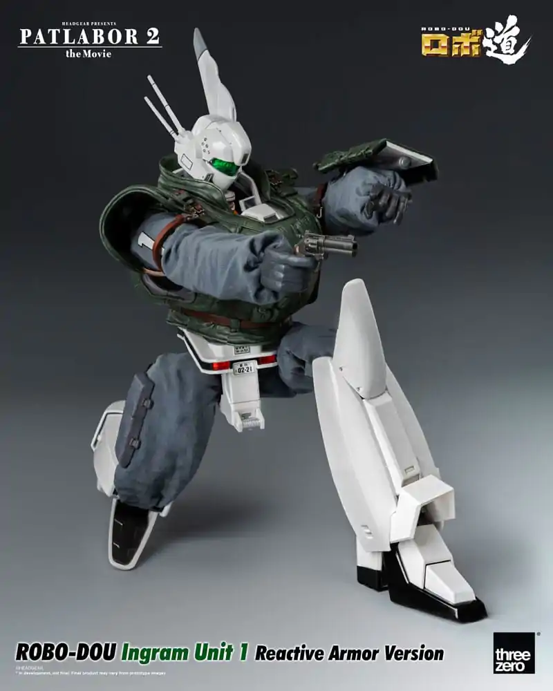 Patlabor 2: The Movie Robo-Dou akcijska figura Ingram Unit 1 Reactive Armor Version 23 cm fotografija izdelka