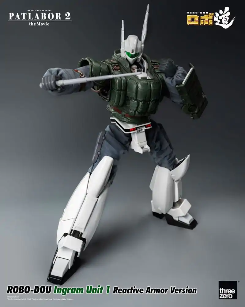 Patlabor 2: The Movie Robo-Dou akcijska figura Ingram Unit 1 Reactive Armor Version 23 cm fotografija izdelka