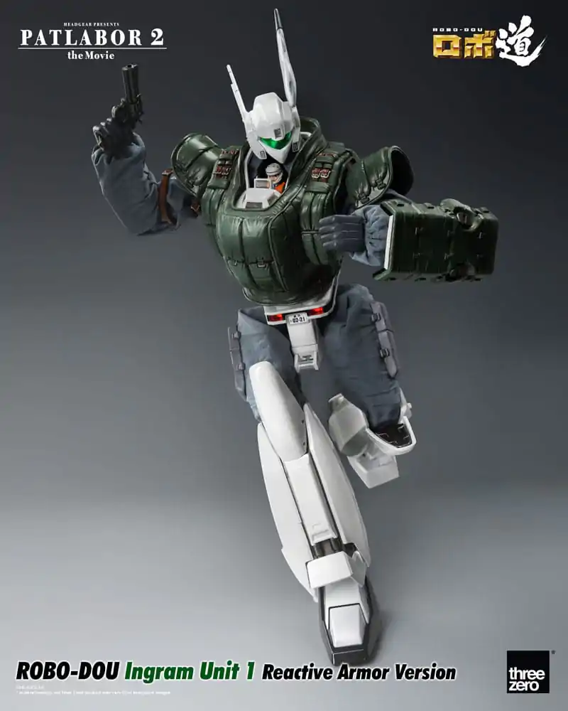 Patlabor 2: The Movie Robo-Dou akcijska figura Ingram Unit 1 Reactive Armor Version 23 cm fotografija izdelka