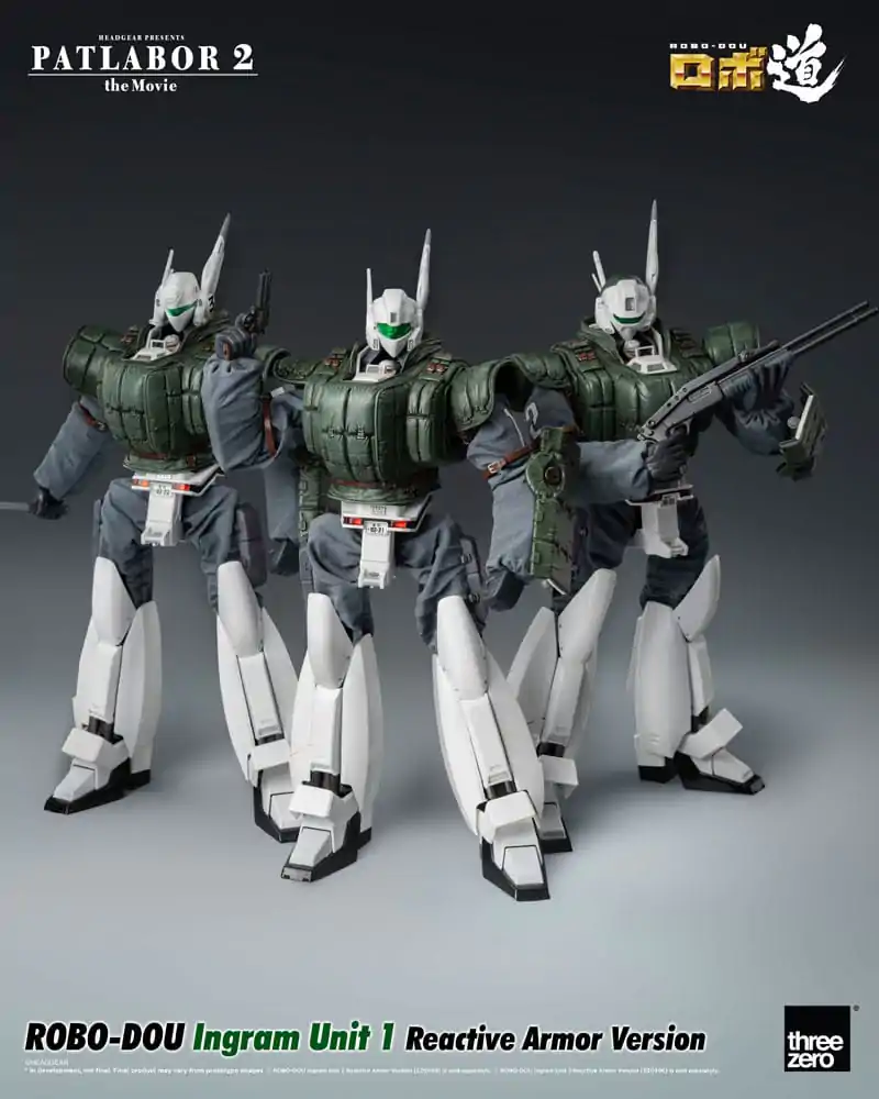 Patlabor 2: The Movie Robo-Dou akcijska figura Ingram Unit 1 Reactive Armor Version 23 cm fotografija izdelka