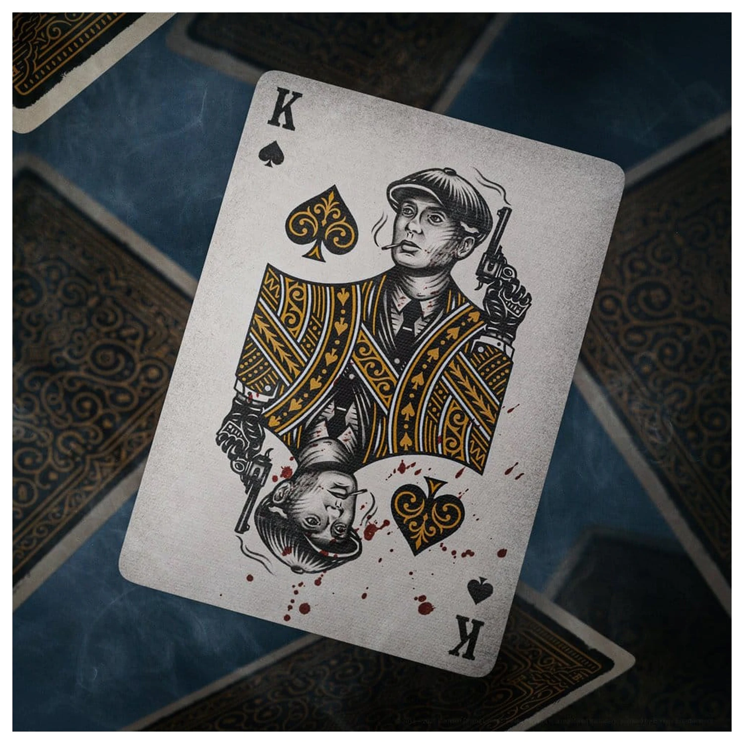 Peaky Blinders Playing Cards Kovane v dimu in krvi fotografija izdelka