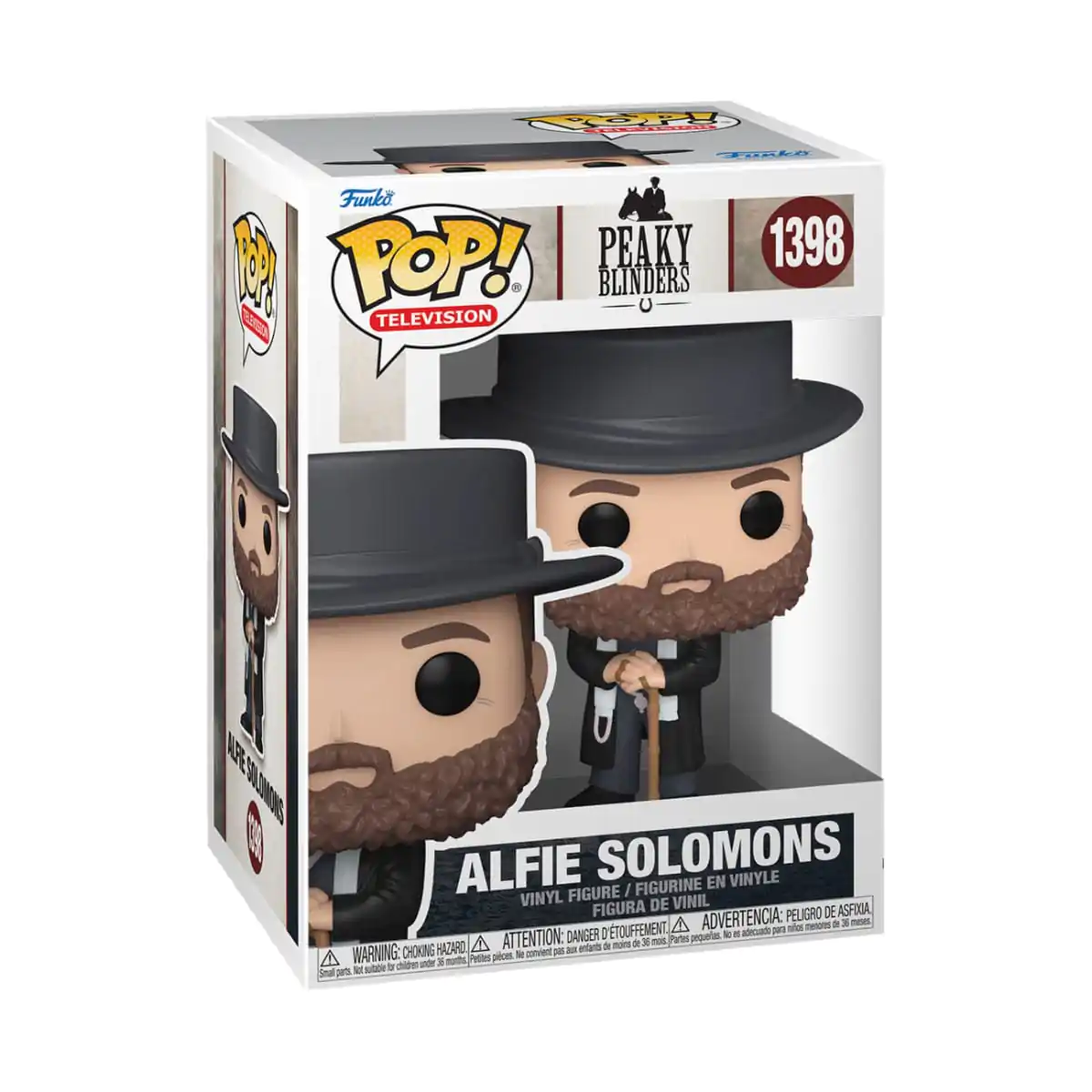 Peaky Blinders POP! TV Vinyl Figure Alfie Solomons 9 cm fotografija izdelka