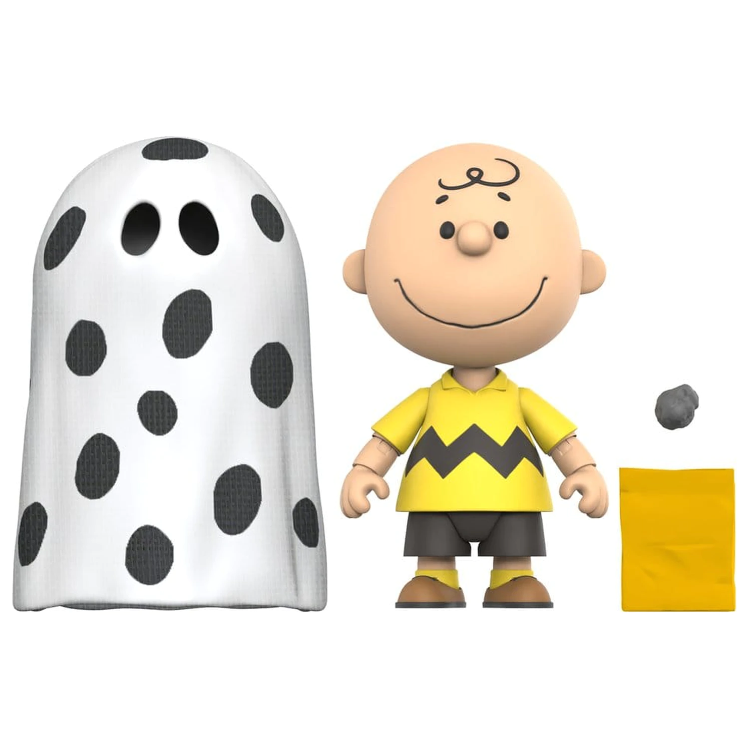 Peanuts Deluxe Wave 01 akcijska figura Charlie Brown (with Ghost Sheet) 18 cm fotografija izdelka