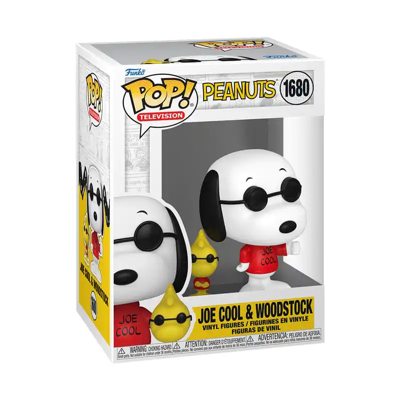 Peanuts Funko POP! & Buddy Vinil Figura Joe Cool w/Wdstk 9 cm fotografija izdelka