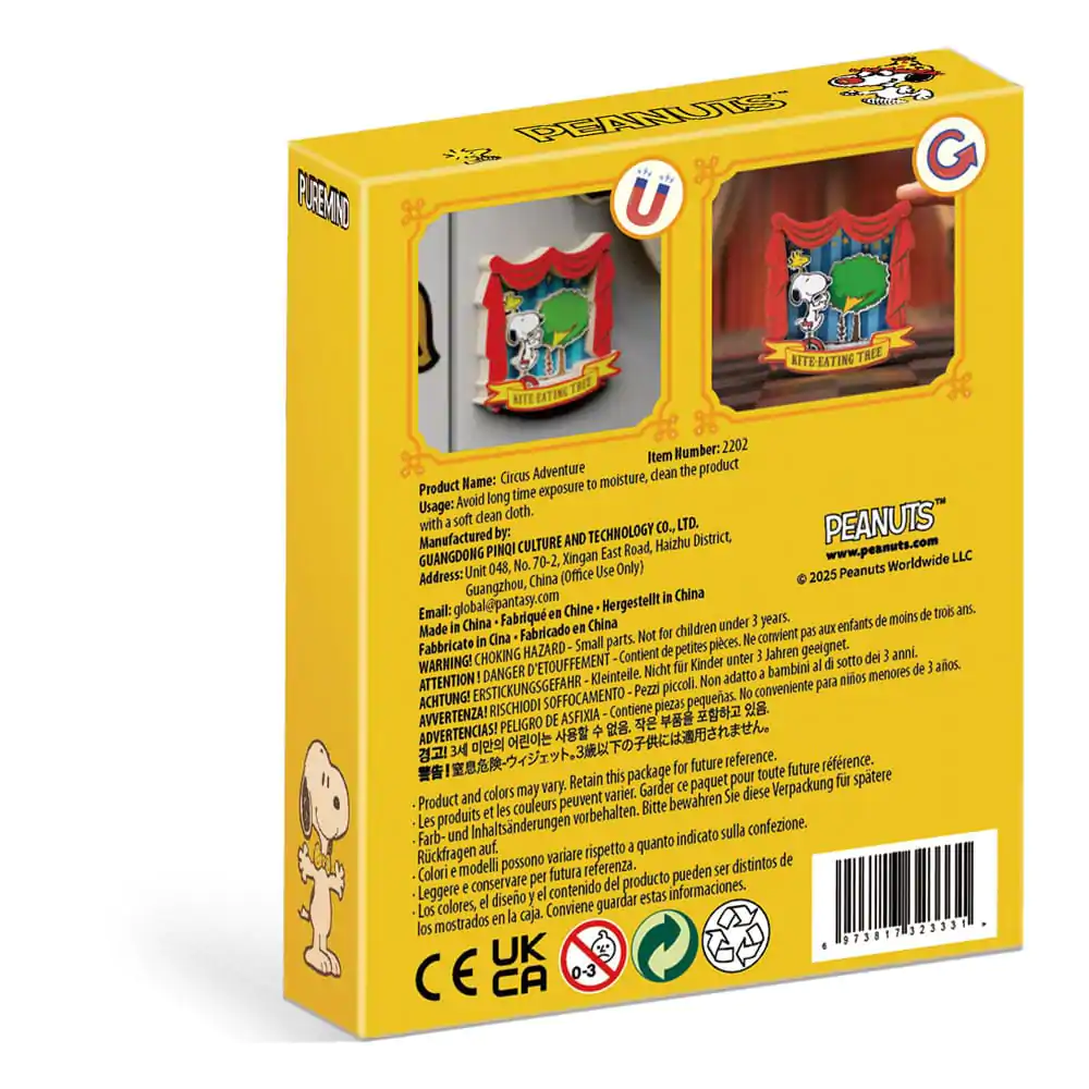 Peanuts Puremind magnet Circus Adventure fotografija izdelka
