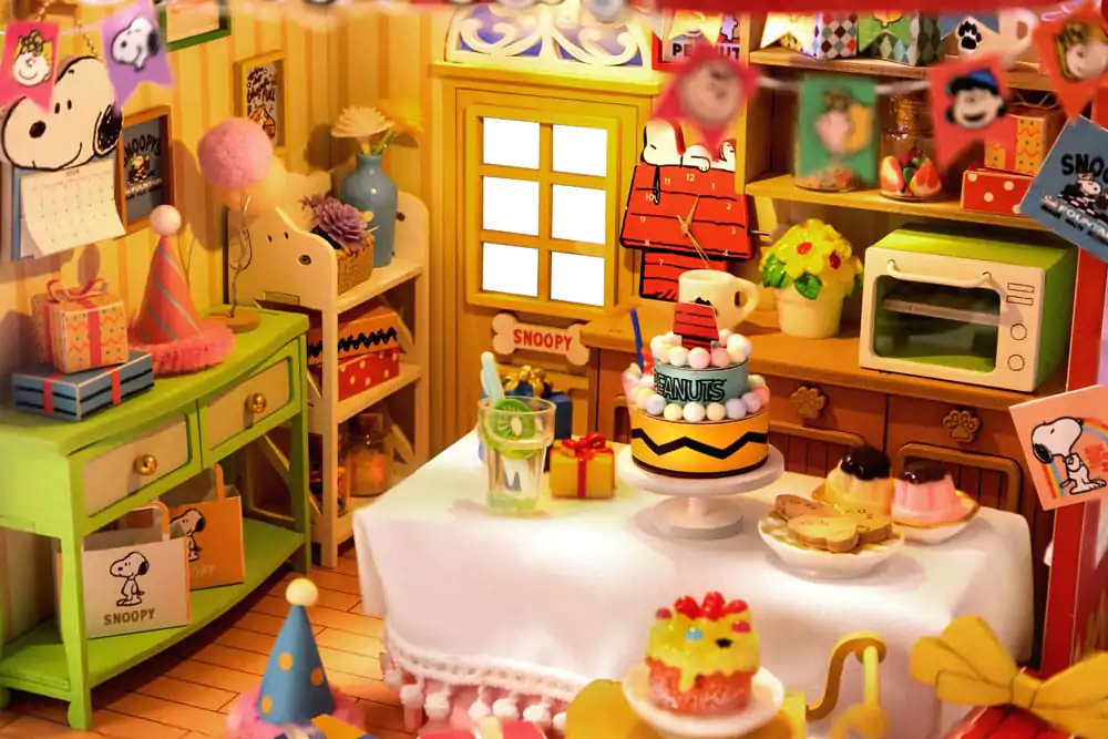 Peanuts Puremind Construction Birthday Party lesen gradbeni komplet fotografija izdelka