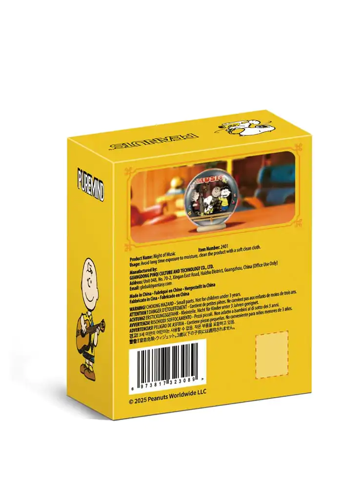 Peanuts Puremind Komplet za sestavljanje Globus Lesen gledališki globus Night of Music fotografija izdelka