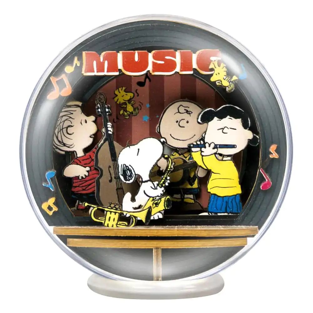 Peanuts Puremind Komplet za sestavljanje Globus Lesen gledališki globus Night of Music fotografija izdelka
