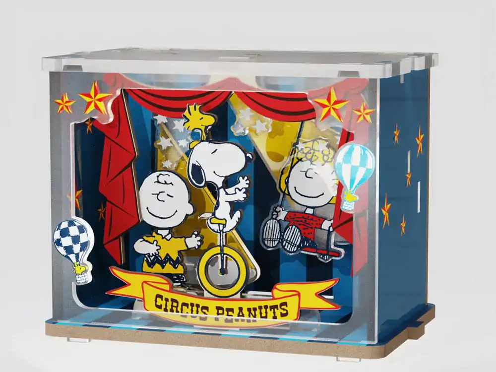 Peanuts Puremind DIY sestavljanka mini scena Talent Show fotografija izdelka