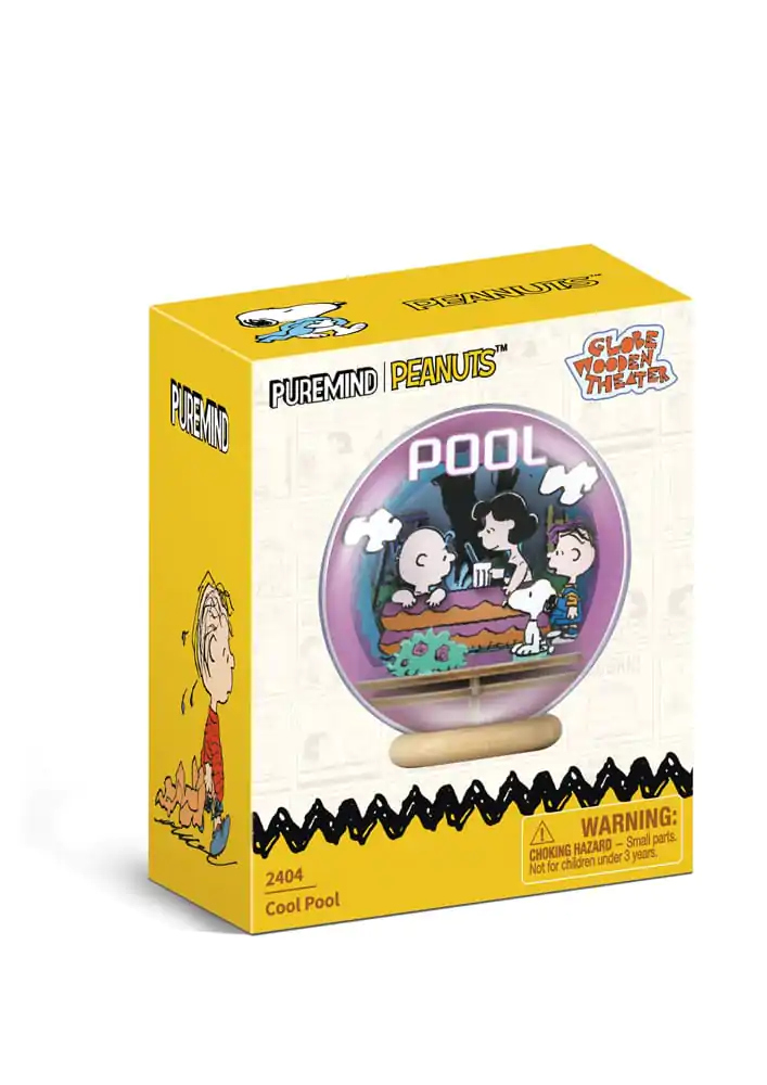 Peanuts Puremind Modelarski komplet Wooden Theater Globe Cool Pool fotografija izdelka