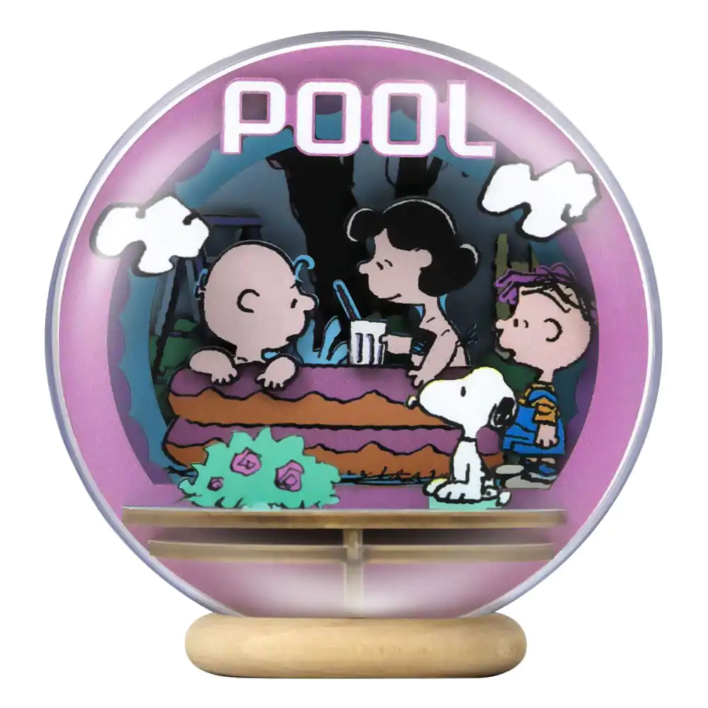 Peanuts Puremind Modelarski komplet Wooden Theater Globe Cool Pool fotografija izdelka