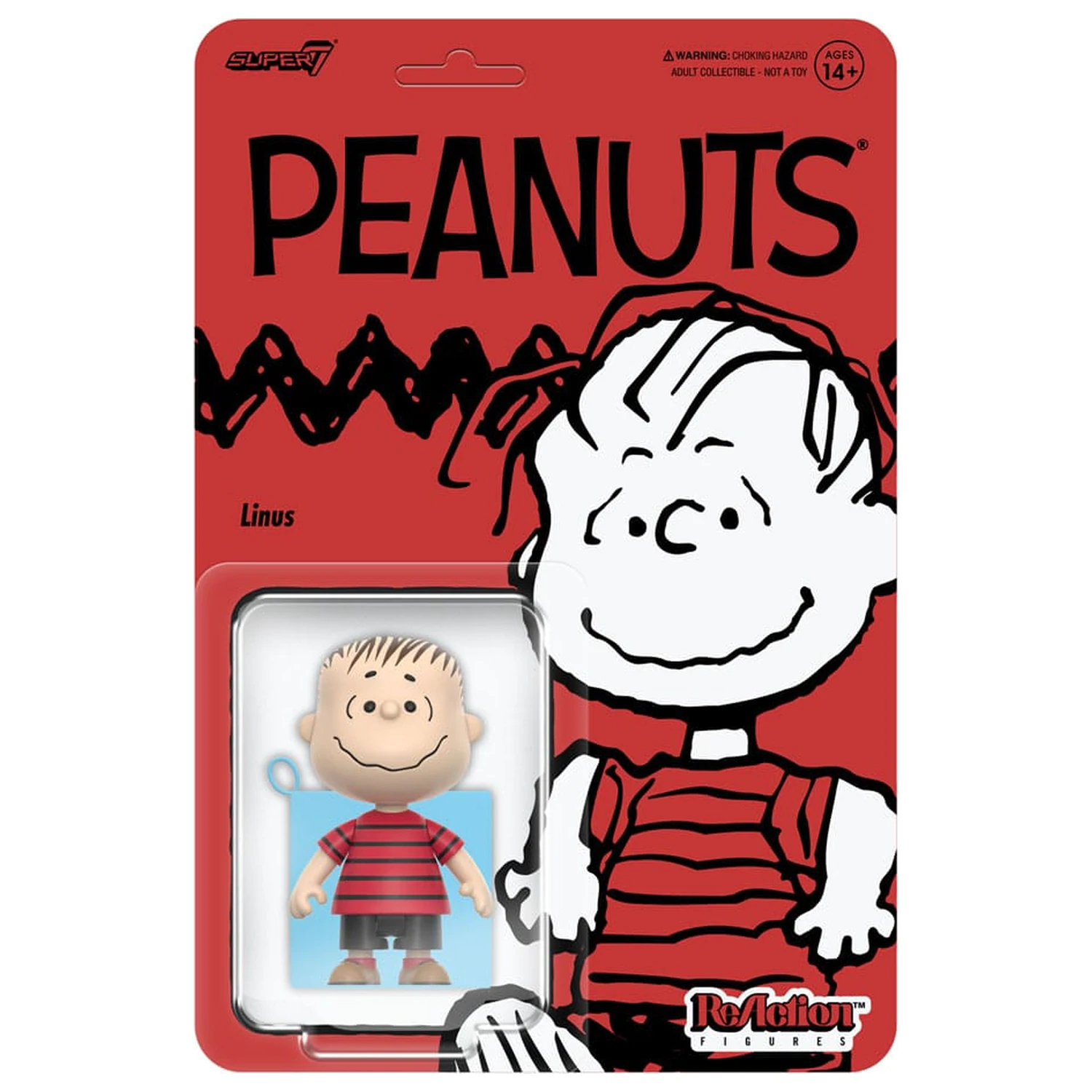 Peanuts ReAction figurica val 8 Linus 9 cm fotografija izdelka