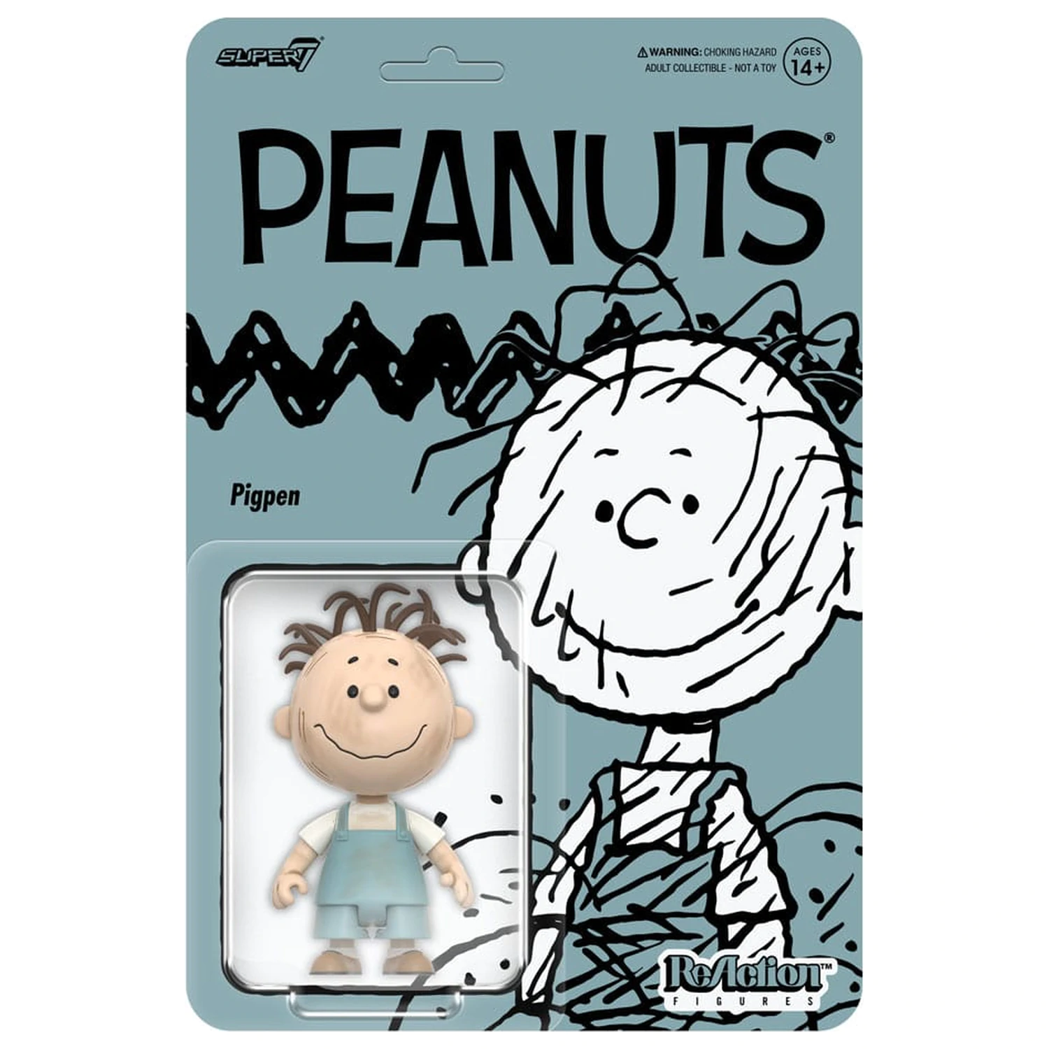 Peanuts ReAction akcijska figura Wave 8 Pigpen 9 cm fotografija izdelka