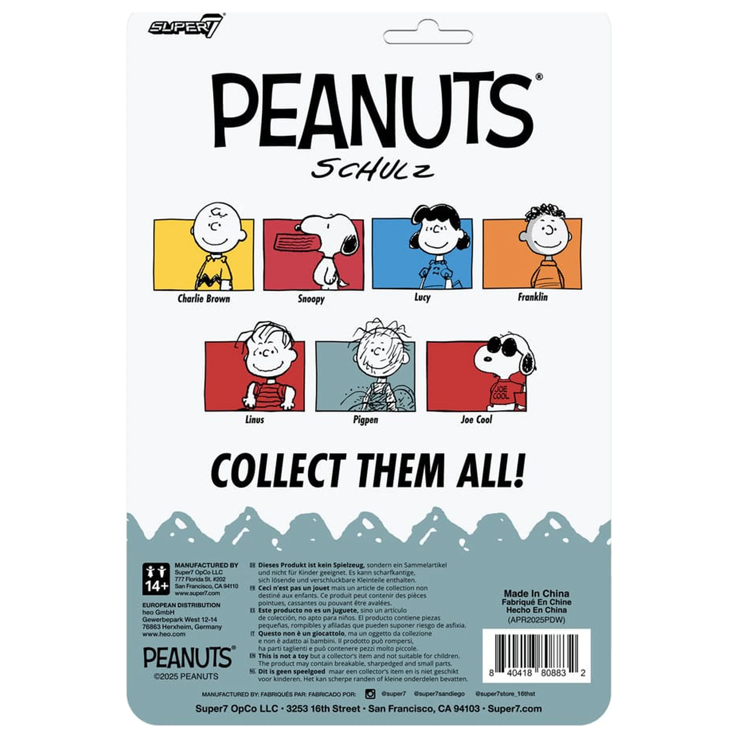 Peanuts ReAction akcijska figura Wave 8 Pigpen 9 cm fotografija izdelka