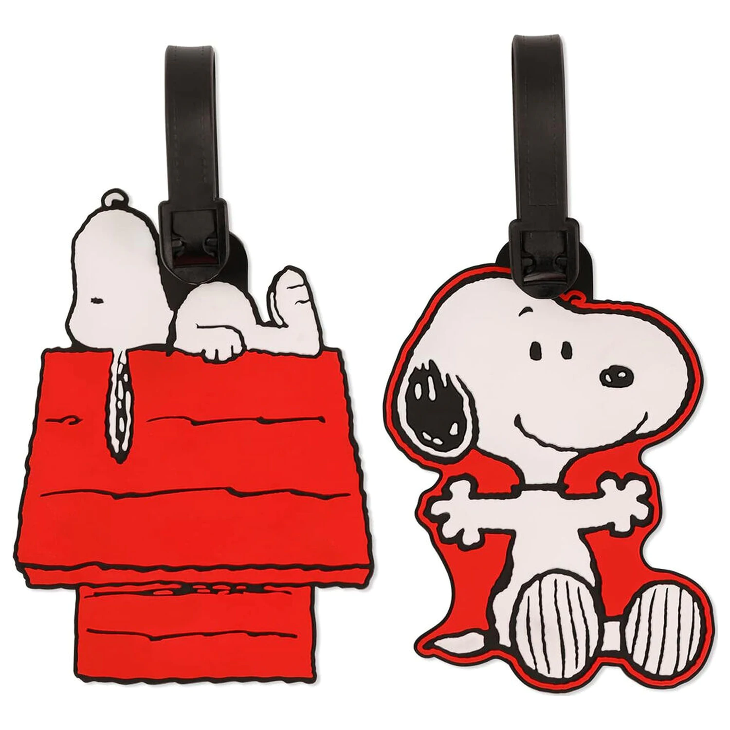 Peanuts Snoopy komplet 2 etiket za prtljago fotografija izdelka