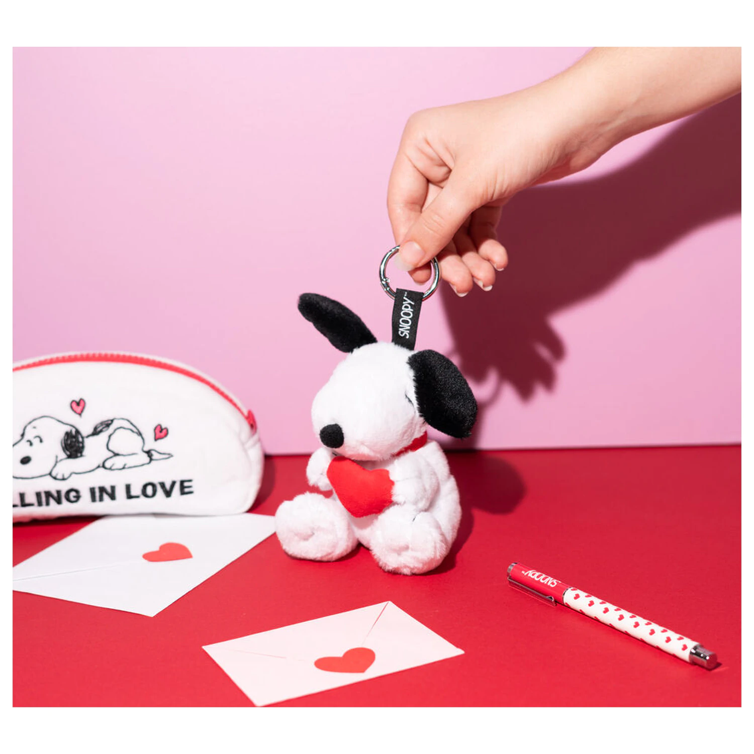 Peanuts Snoopy plišast obesek za ključe fotografija izdelka
