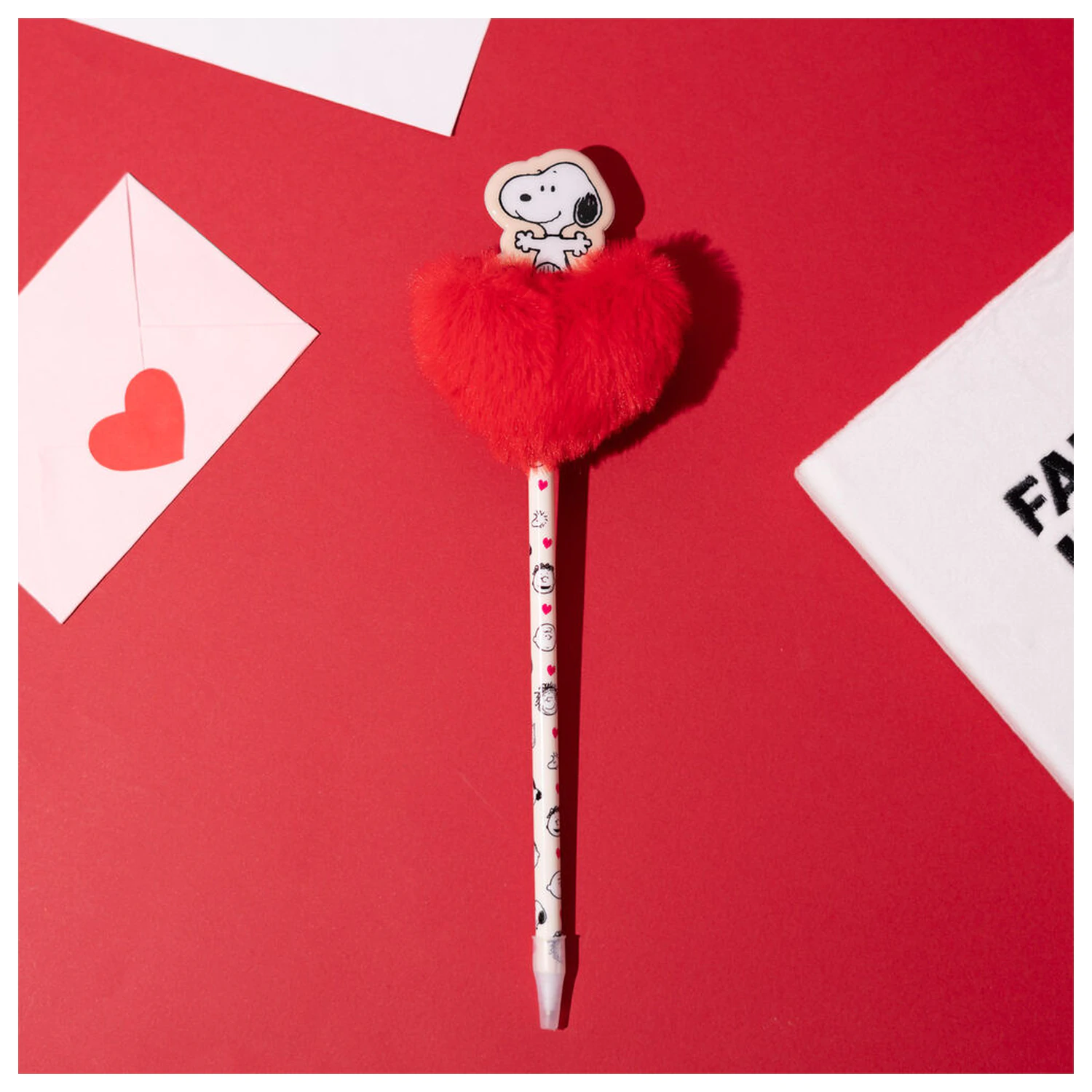 Peanuts Snoopy Pompon pisalo fotografija izdelka