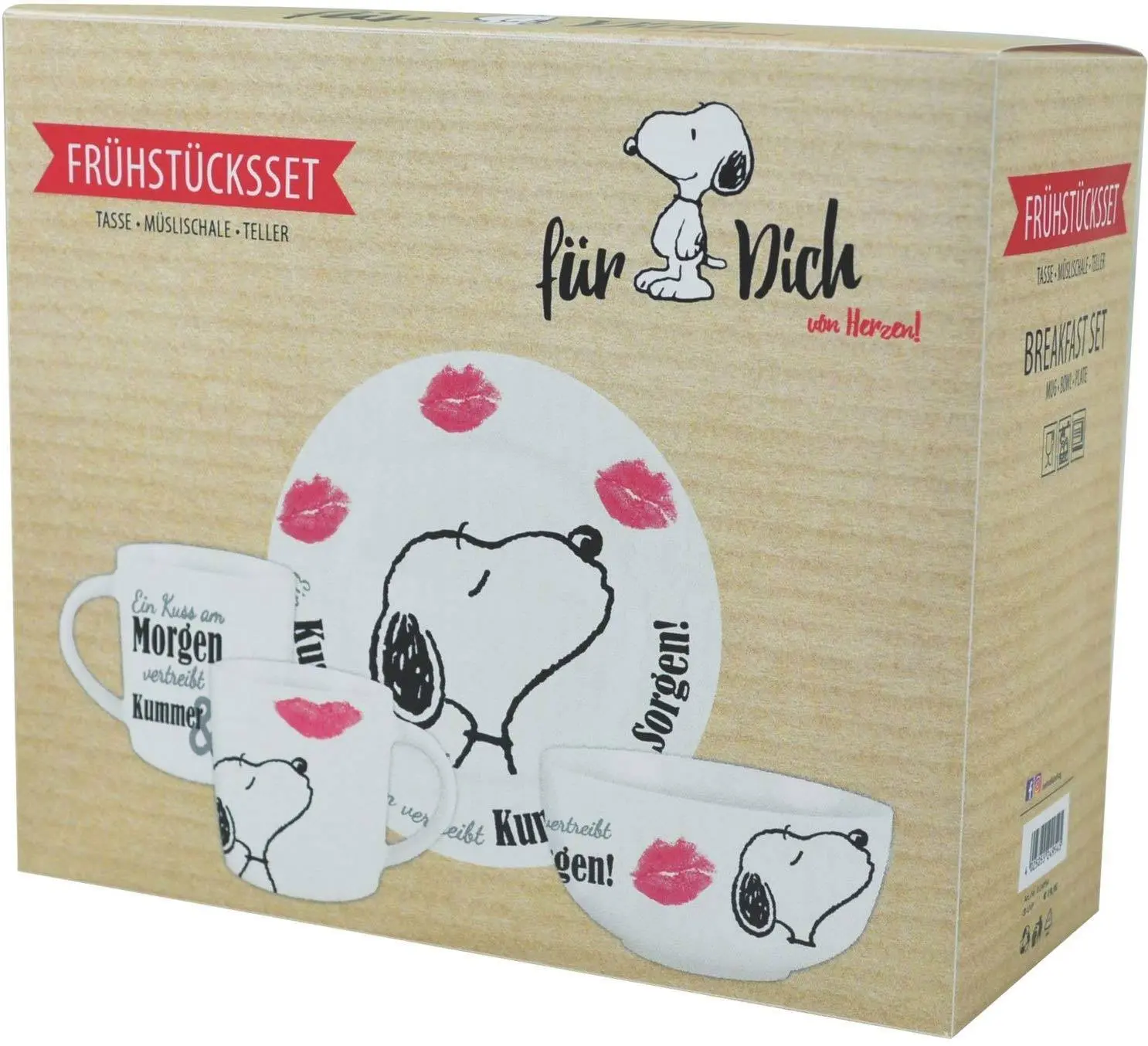 "Peanuts zajtrk set Snoopy" fotografija izdelka