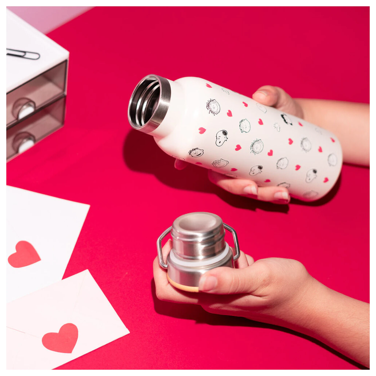 Peanuts Snoopy steklenica iz nerjavečega jekla 500 ml fotografija izdelka