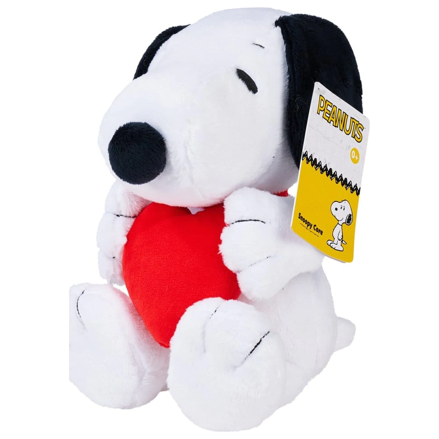 Peanuts Plišasta figura Snoopy Sitting with Heart 25 cm fotografija izdelka