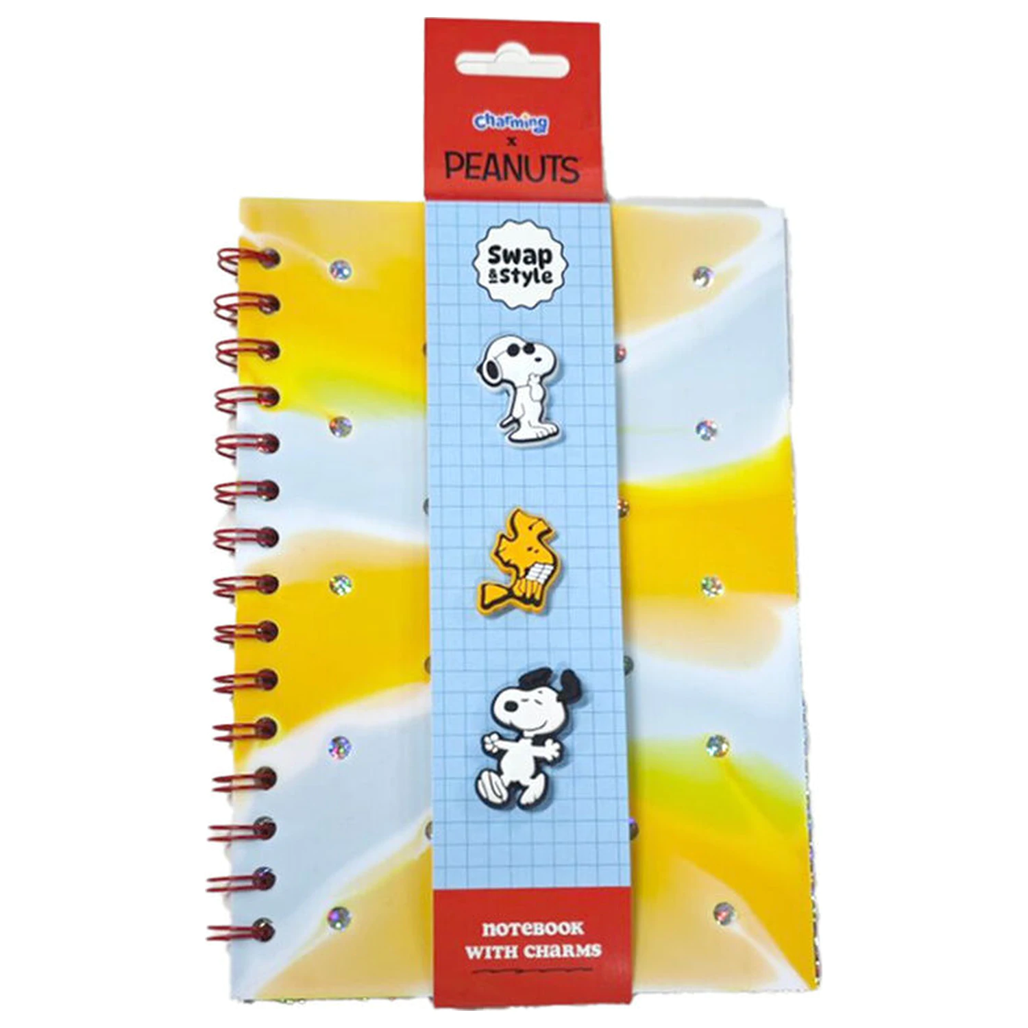 Peanuts Snoopy & Woodstock A5 črtast zvezek fotografija izdelka